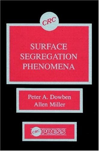 Tapa de Surface segregation phenomena