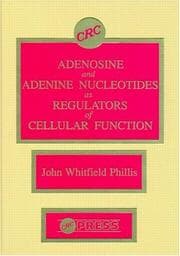 Tapa de Adenosine and adenine nucleotides as regulators of cellular function