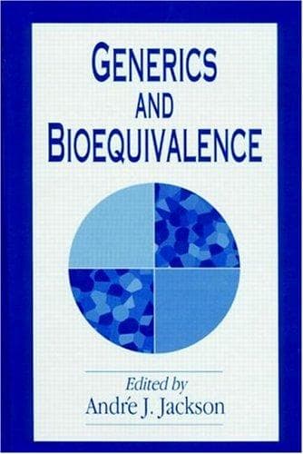 Tapa de Generics and bioequivalence