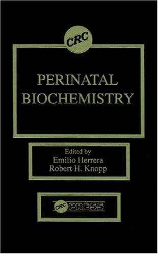 Tapa de Perinatal biochemistry