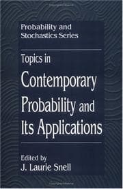 Tapa de Topics in Contemporary Probability and Its Applications (Probability and Stochastics Series)
