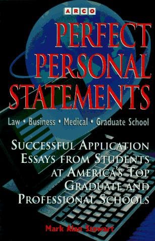 Tapa de Perfect Personal Statements