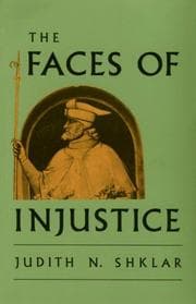 Tapa de The Faces of Injustice (The Storrs Lectures Series)
