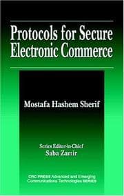 Tapa de Protocols for secure electronic commerce