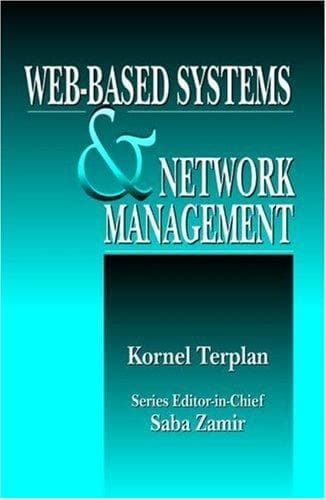 Tapa de Web-based Systems and Network Management (Advanced and Emerging Communications Technologies)
