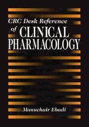 Tapa de CRC desk reference of clinical pharmacology