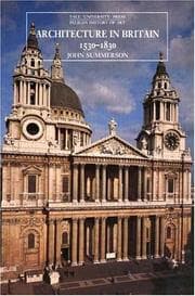 Tapa de Architecture in Britain, 1530-1830