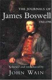 Tapa de The Journals of James Boswell