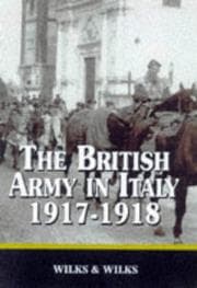 Tapa de The British army in Italy, 1917-18