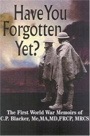 Tapa de HAVE YOU FORGOTTEN YET?