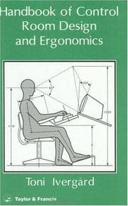 Tapa de Handbook of control room design and ergonomics
