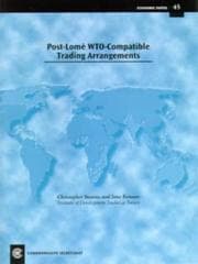 Tapa de Post Lomé WTO-compatible trading arrangements