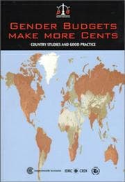 Tapa de Gender budgets make more cents