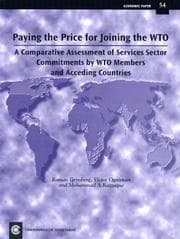 Tapa de Paying the price for joining the WTO