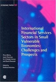 Tapa de International financial services sectors in small vulnerable economies