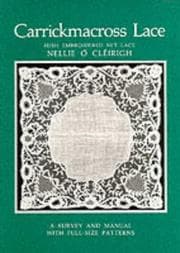 Tapa de Carrickmacross Lace