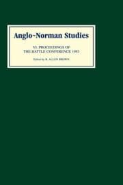 Tapa de Anglo-Norman Studies VI