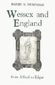 Tapa de Wessex and England from Alfred to Edgar