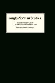 Tapa de Anglo-Norman Studies XVI