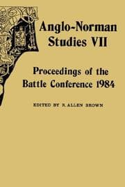 Tapa de Anglo-Norman Studies VII