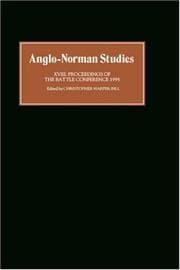 Tapa de Anglo-Norman Studies XVIII