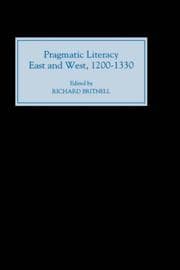 Tapa de Pragmatic Literacy, East and West, 1200-1330