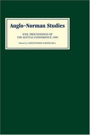 Tapa de Anglo-Norman Studies 22