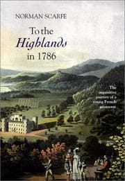Tapa de To the Highlands in 1786