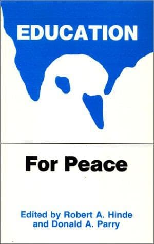 Tapa de Education for peace