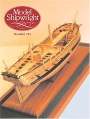 Tapa de MODEL SHIPWRIGHT #121