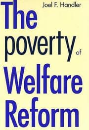 Tapa de The poverty of welfare reform