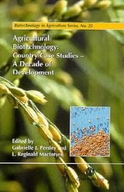 Tapa de Agricultural biotechnology