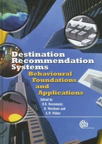 Tapa de Destination recommendation systems