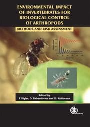 Tapa de Environmental impact of invertebrates for biological control of arthropods