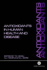 Tapa de Antioxidants in human health and disease