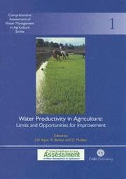 Tapa de Water productivity in agriculture