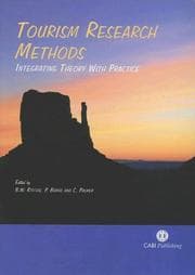 Tapa de Tourism Research Methods