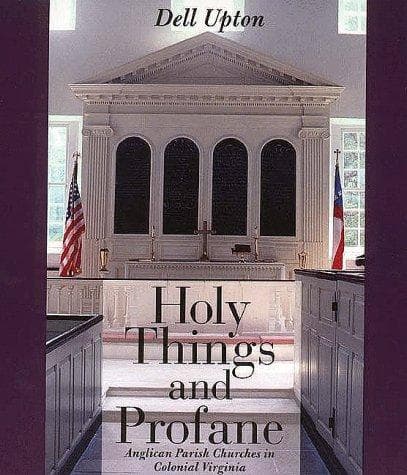 Tapa de Holy things and profane
