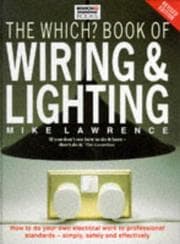 Tapa de "Which?" Book of Wiring and Lighting ("Which?" Consumer Guides)