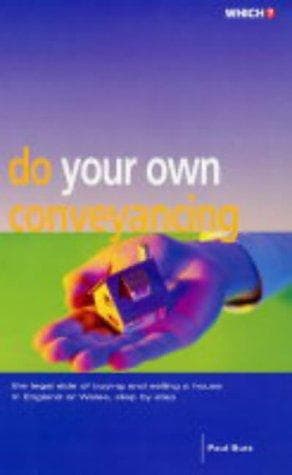 Tapa de "Which?" Guide to Doing Your Own Conveyancing ("Which?" Consumer Guides)