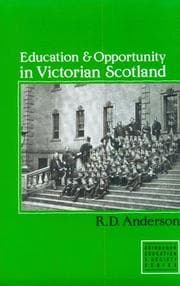 Tapa de Education and Opportunity in Victorian Scotland