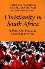 Tapa de Christianity in South Africa