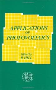 Tapa de Applications of photovoltaics