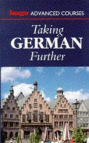 Tapa de Taking German further