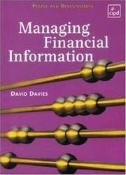 Tapa de Managing Financial Information (People & Organisations)