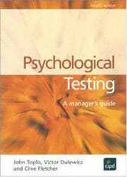 Tapa de Psychological Testing