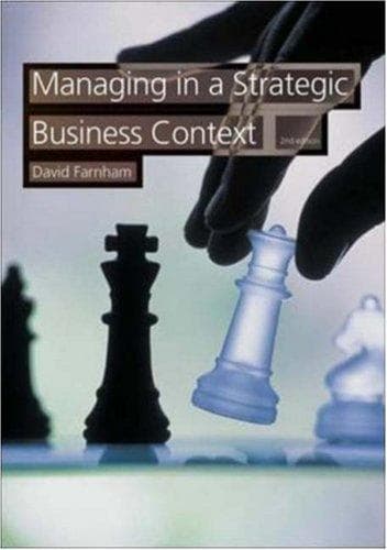 Tapa de Managing in a Business Context