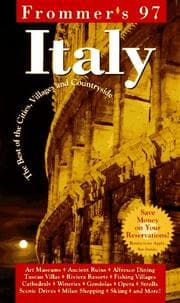 Tapa de Frommer's Italy, '97