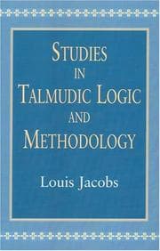Tapa de Studies in Talmudic logic and methodology