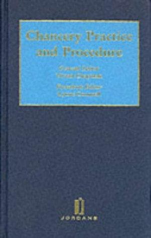 Tapa de Chancery practice and procedure